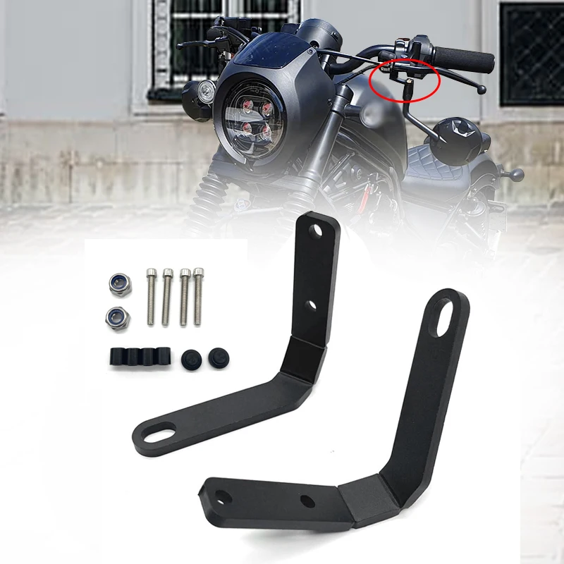 Кронштейн для бокового зеркала заднего вида на руль мотоцикла CMX500 CMX300 Honda Rebel 500 300