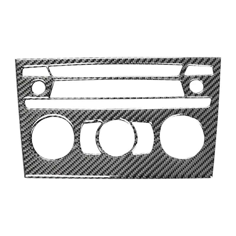 

Center Console Air Conditioning Switch Frame Cover Trim Carbon Fiber for BMW- X1 E84 2010-2015 Interior Accessories