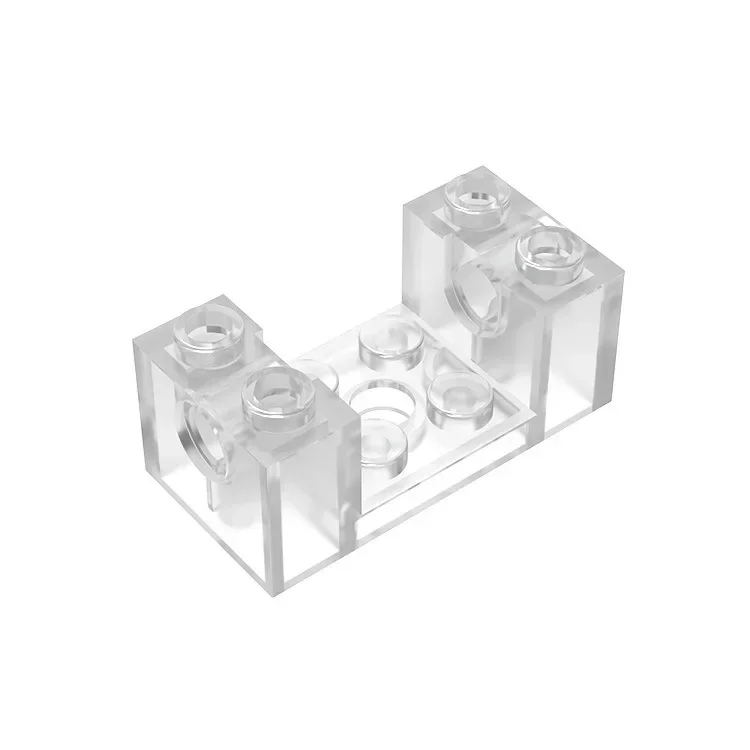 Фото Строительные блоки, технические DIY, кирпич в форме 2x4x1, 10 шт., совместимые сборки частиц, детали Moc, игрушка в подарок 26447 №3