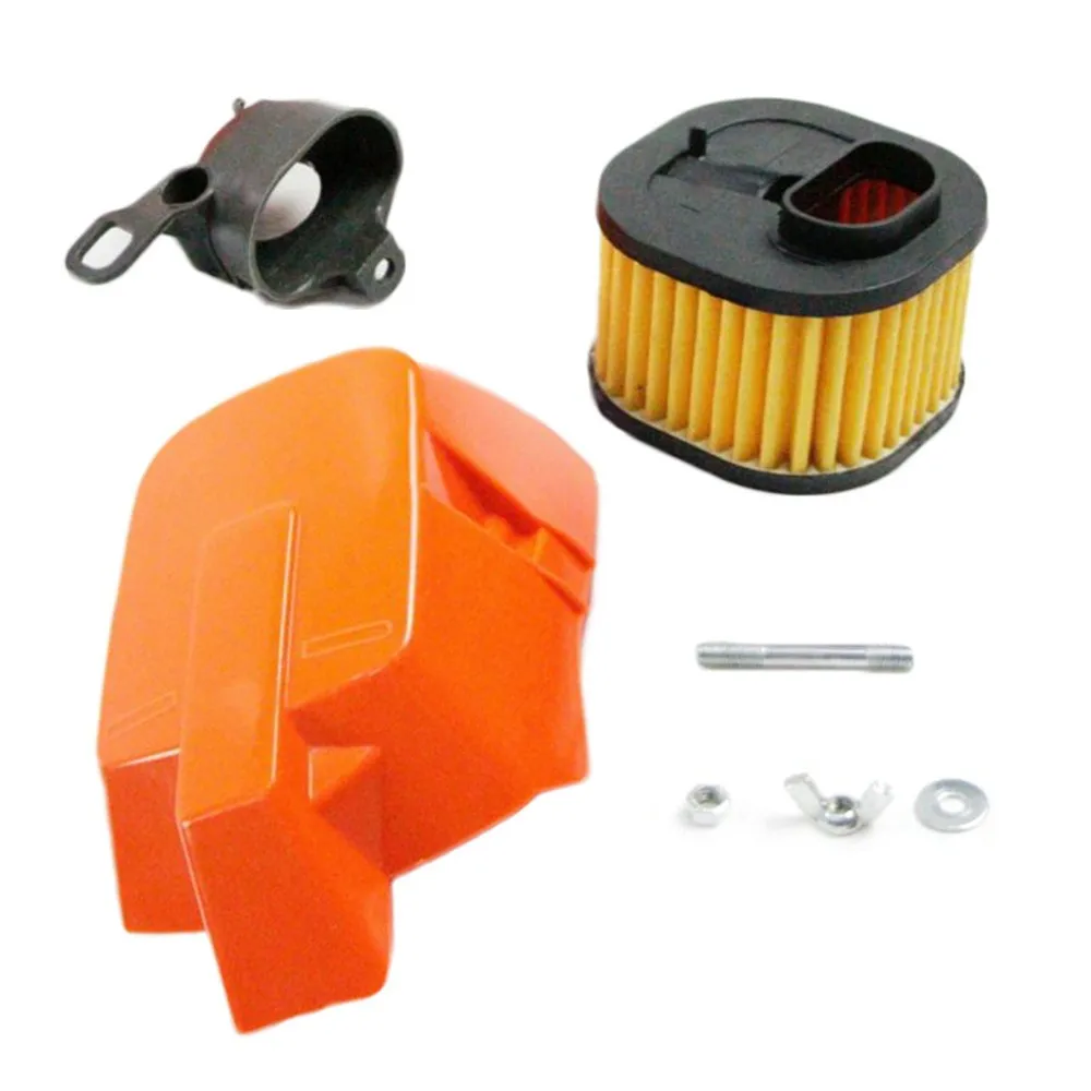 

1 Set For Husqvarna 362 365 372 372XP Chainsaw Air Filter Cover Intake Adaptor Screw Kits Garden Power Tool Accessories