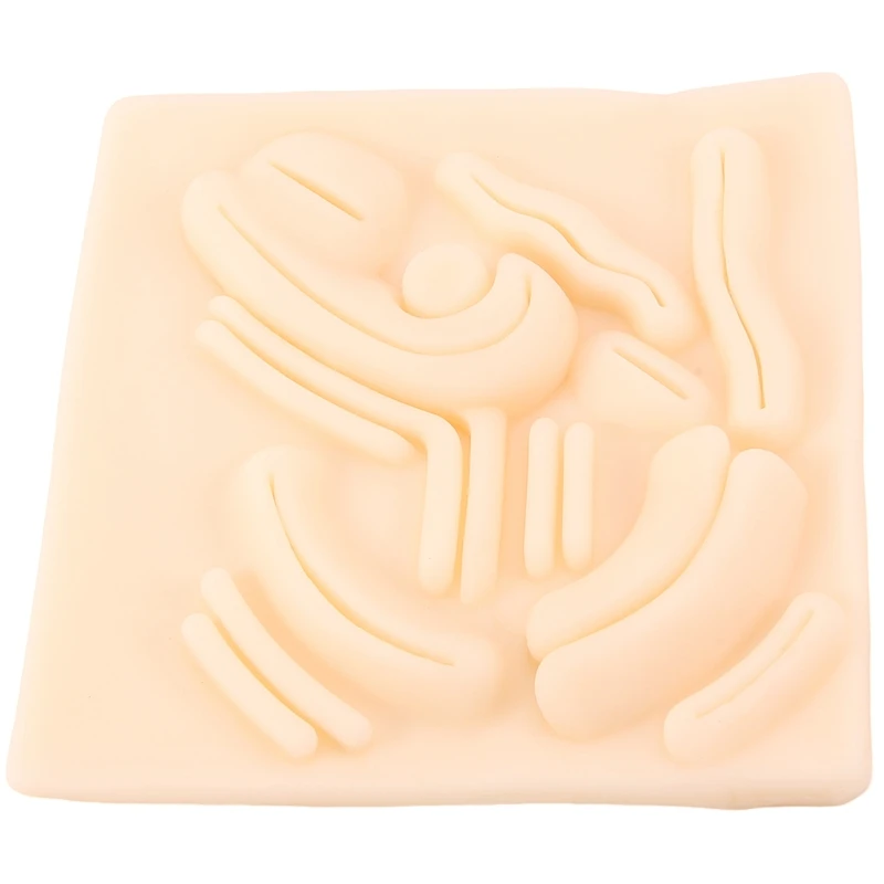 

Skin Suture Training Model 3D Silicone Laparoscopic Simulation Stitching Module Reusable For Teaching Demonstrations