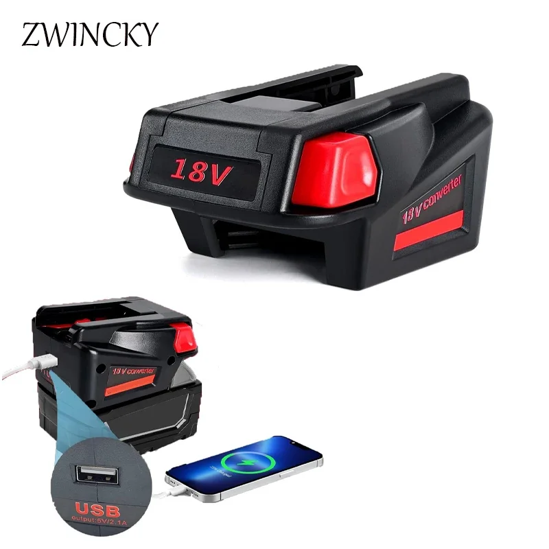 Адаптер совместимый с аккумулятором Milwaukee M & 18 18V для V 48-11-1830 48-11-2200 48-11-2230