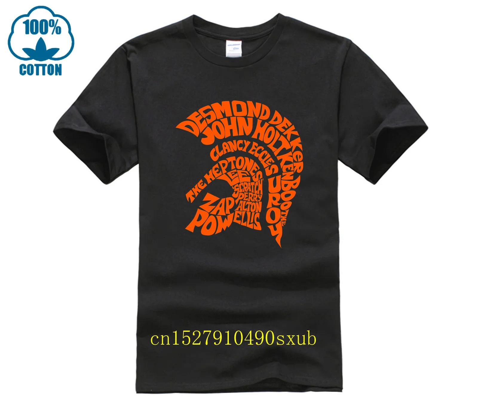 Троян рекорды черный дух 69 футболка мод одежда SKINHEAD REGGAE