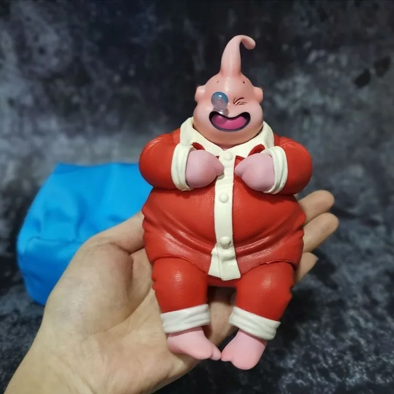 

Фигурка аниме «Драконий жемчуг», 15 см, Рождественский костюм, маджин Буу, сон, храп, экшн-фигурка, кавайные коллекционные куклы из ПВХ, детска...