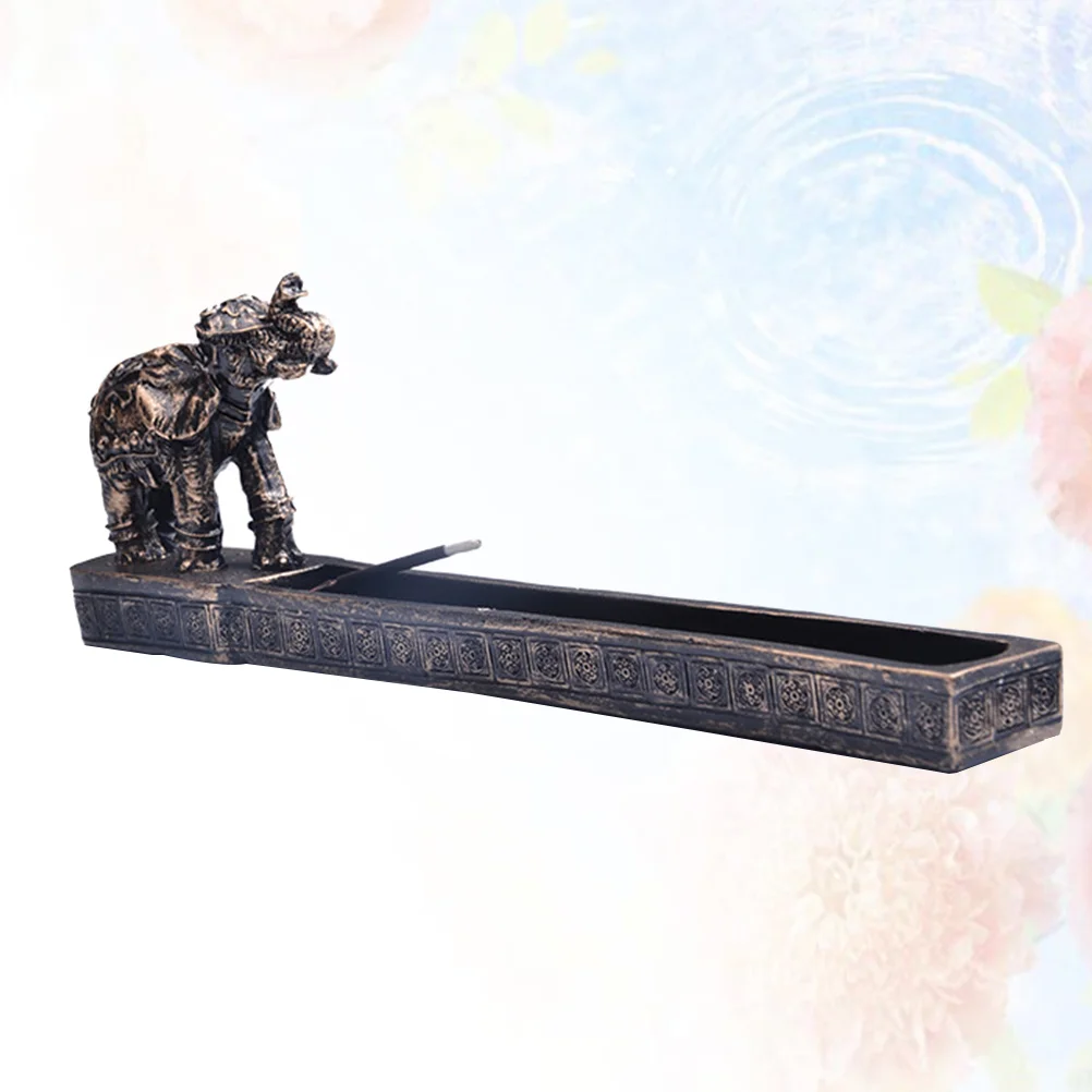 

1pc Board Elephant God Retro Resin Plate for Store