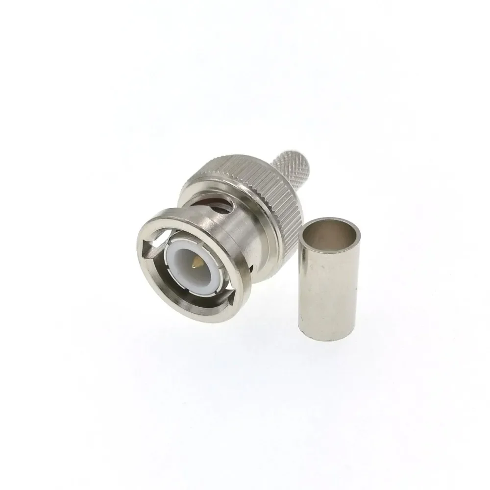 Обжимной RF разъем для кабеля RG58 LMR195 RG400 RG142 100 шт
