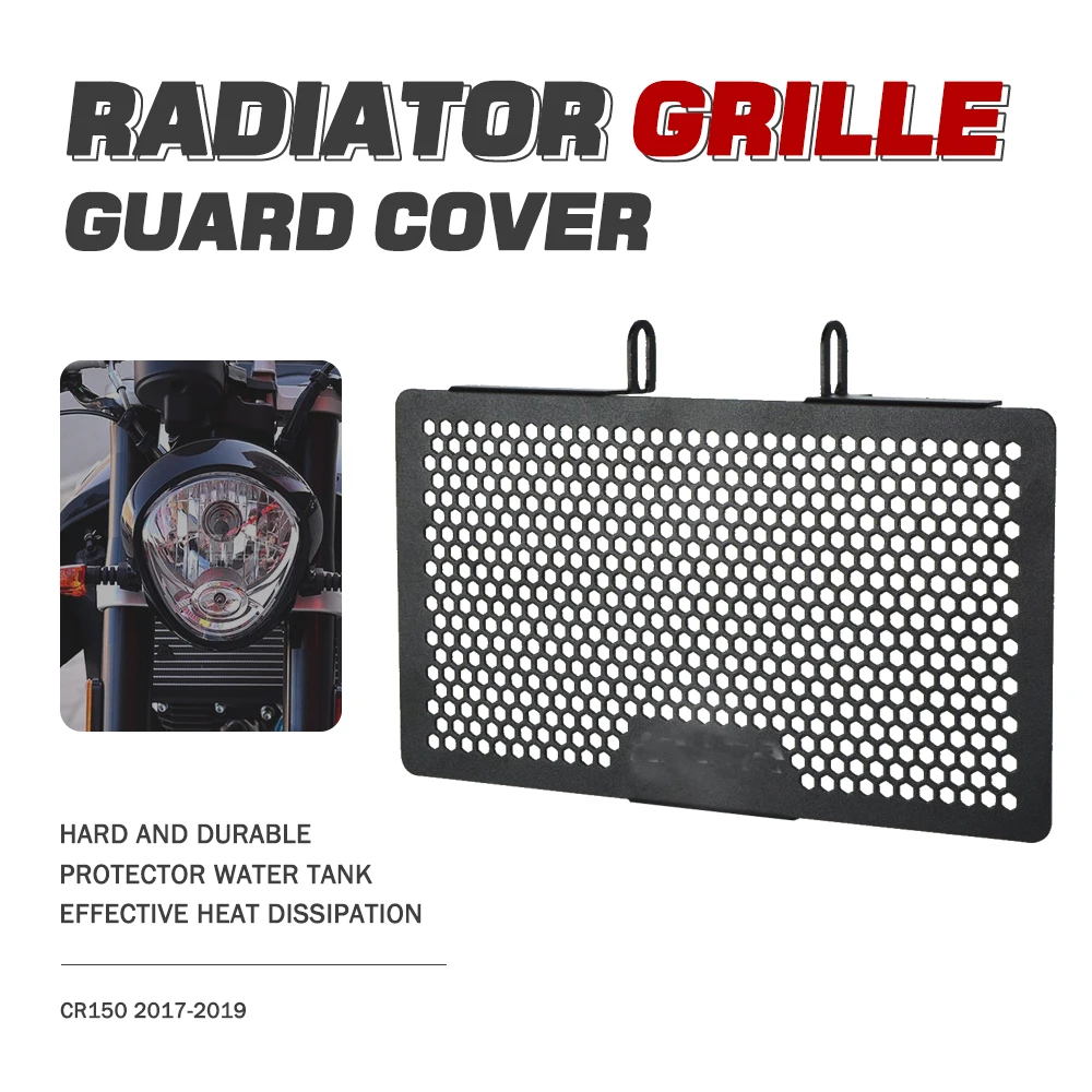 

For Aprilia CR150 CR 150 Motorcycle Accessories Aluminum Radiator Guard Protector Grille Grill Cover Potential Damage