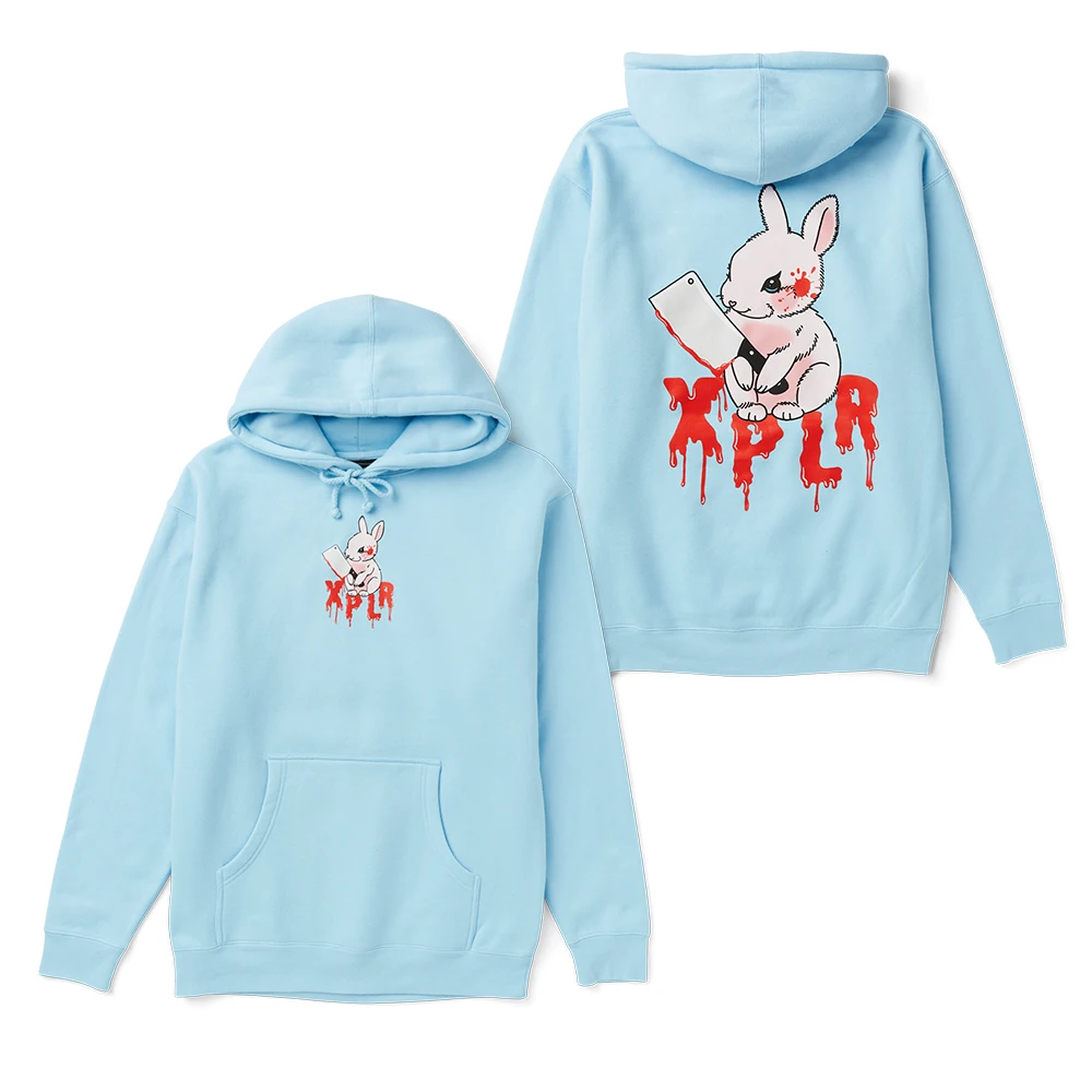 Толстовка с капюшоном Sam And Colby Rabbit Xplr Merch толстовки принтом модная унисекс