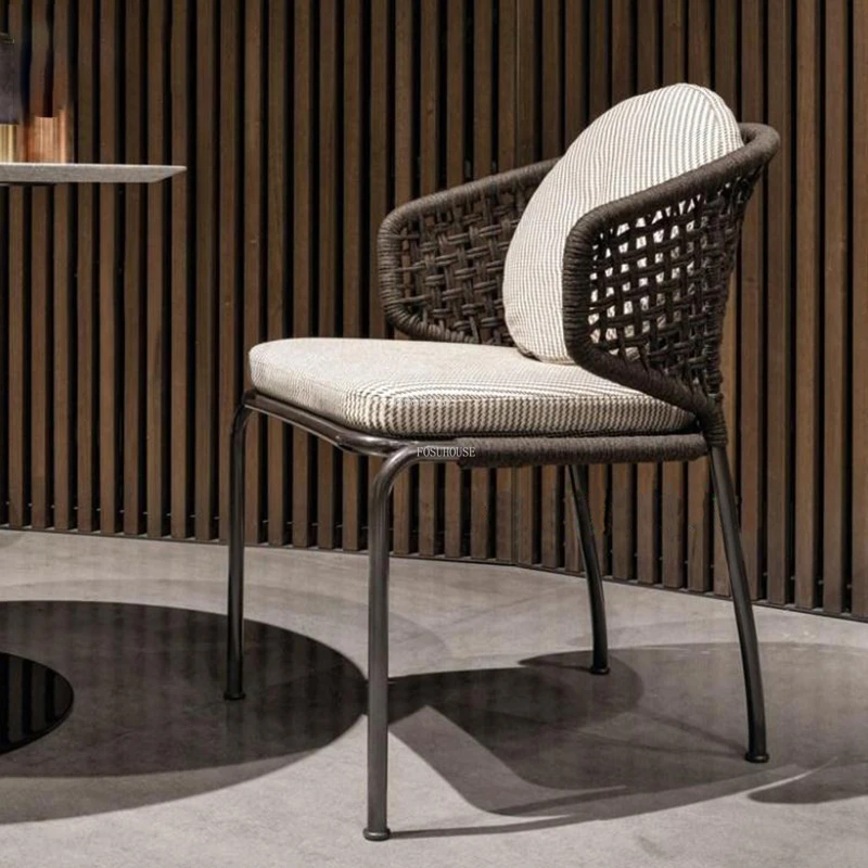 

Nordic Rattan Beach Chairs Leisure Balcony Modern Courtyard Beach Chair Garden Living Room Kamp Sandalyesi Outdoor Furniture