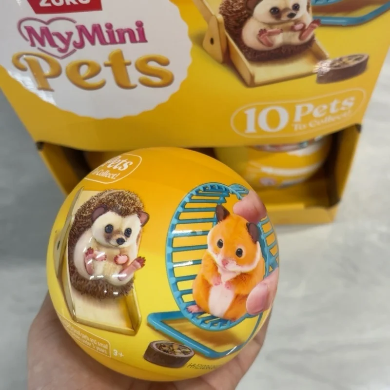 Фото Новинка в наличии: Zuru My Mini Pets Bunny Squirrel Diy Cute Pet Series Wave 1 Scene Playset – идеальный подарок для коллекционеров, игрушки и подарки. №5