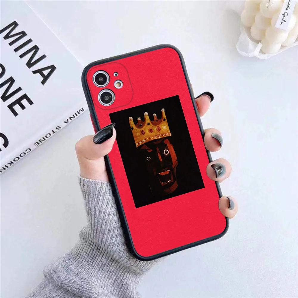 Новый трендовый чехол для телефона Power Kanye Omari West iPhone 16 15 14 11 12 13 Pro Max Mini X XR XS 7 8 Plus SE