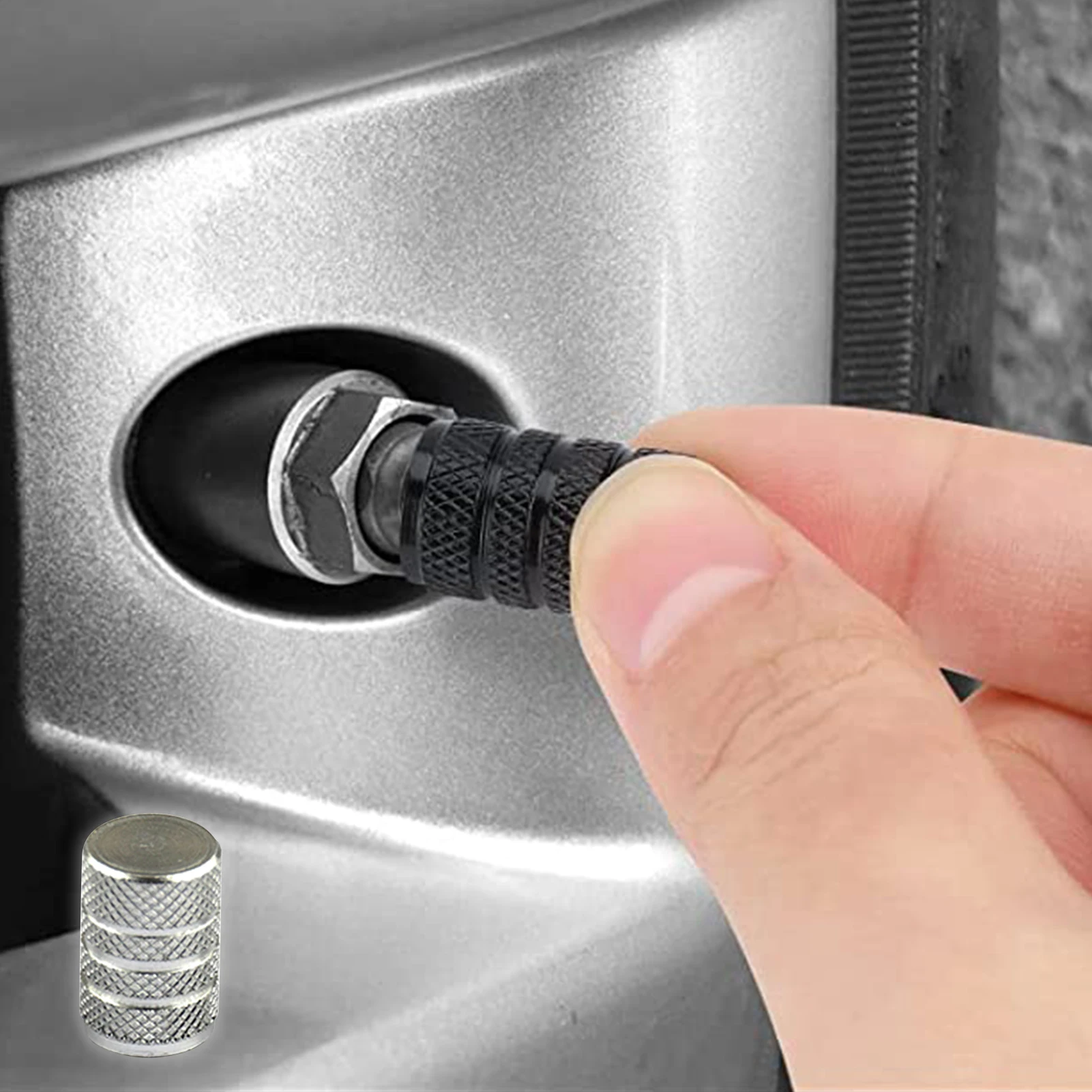 

Car Tire Valve Stem Caps Auto Wheel Tire Cover Bullet Valve Pressure Caps Dust Caps Universal For Cars Bikes SUVs Trucks Sturdy