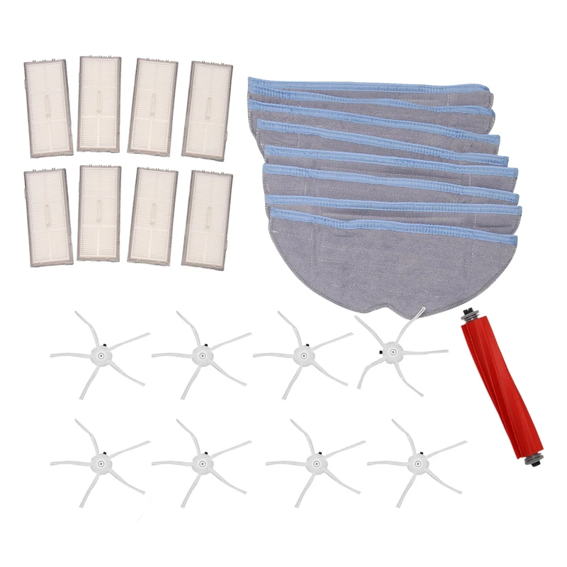 

Main Side Brush Hepa Filter Mop Cloth Accessories For Roborock S7 T7S T7 Plus Robot Vacuum Cleaner Spare Parts