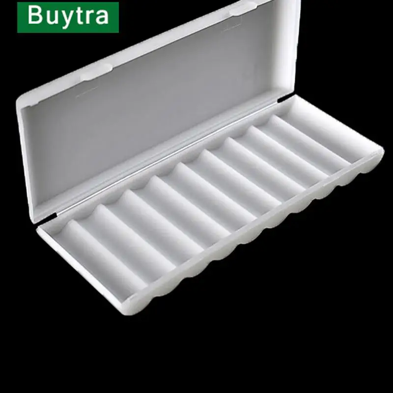 

1PC 10X18650 Battery Holder Case 18650 Storage Box Holder White Hard Case Cover Battery Holder Organizer Container