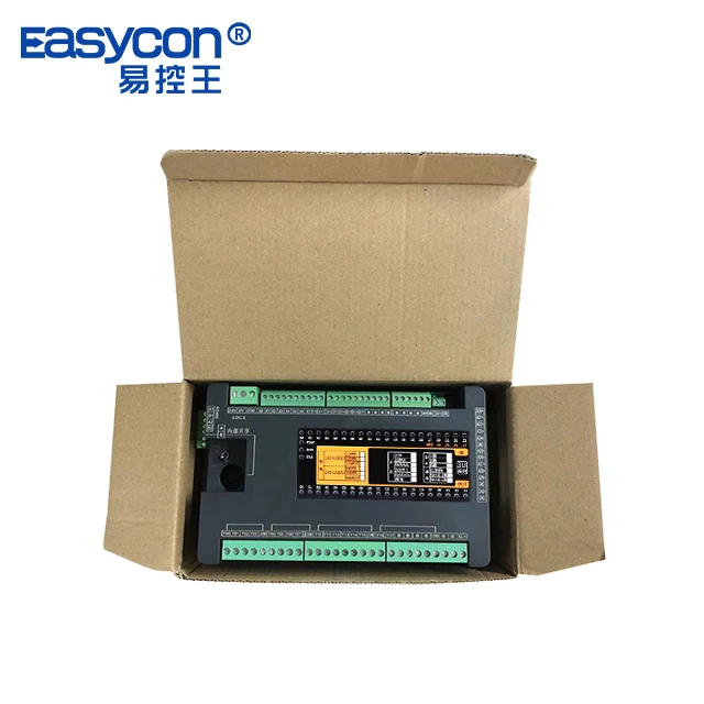 Easycon PLC Controller Board FX3U-44MT/MR/MRT With 24DI/20DO Programmable Logic Controller For Stepper Controller enlarge