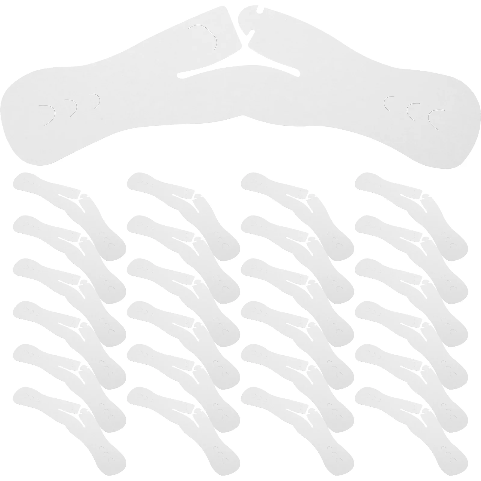 

50 Pcs Coat Hanger Shoulder Pads Clothes Hangers Suit Garment Protectors Clothing