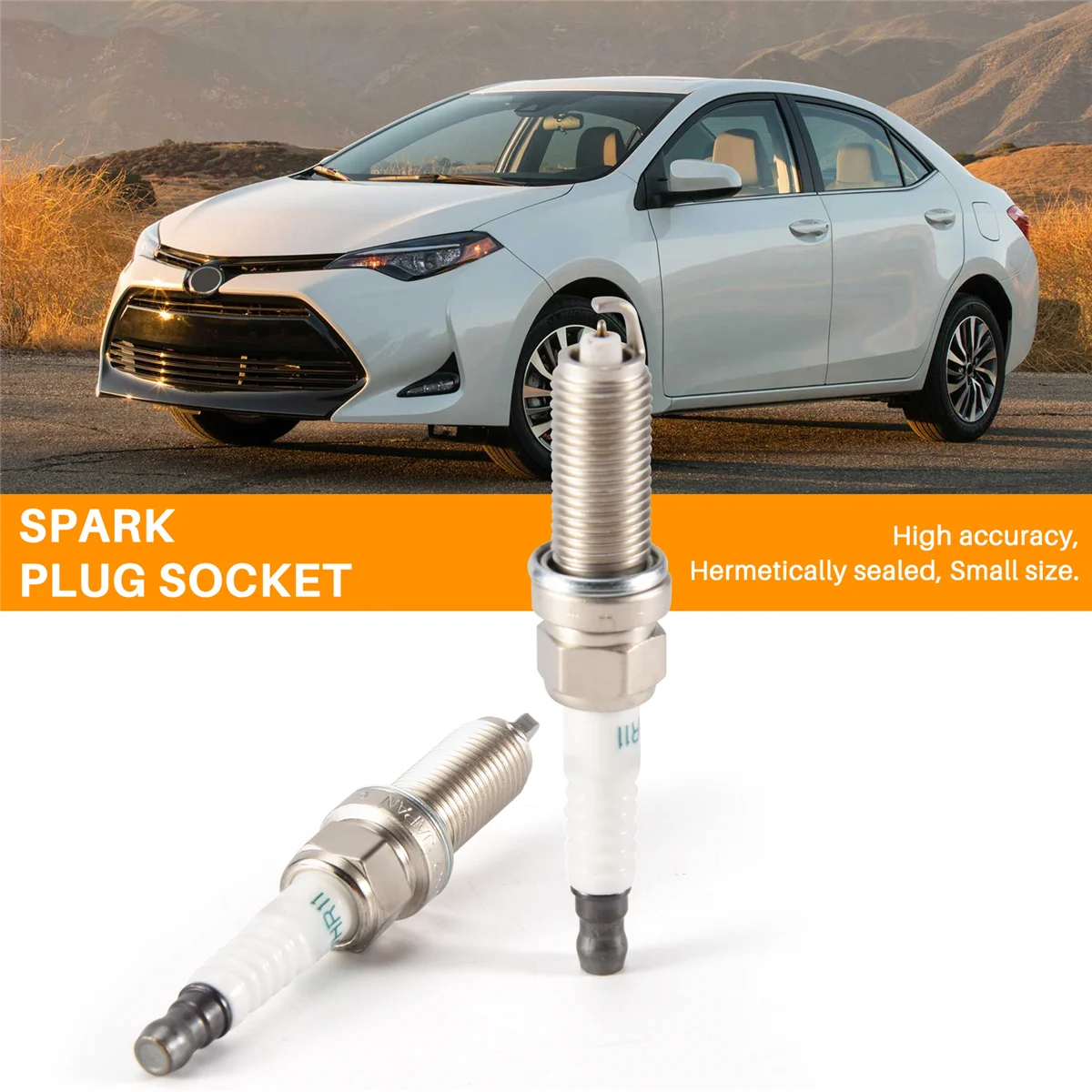 10 шт./партия SC20HR11 90919-01253 подходит для иридиевых свечей зажигания Toyota-Corolla-Vios 1 6