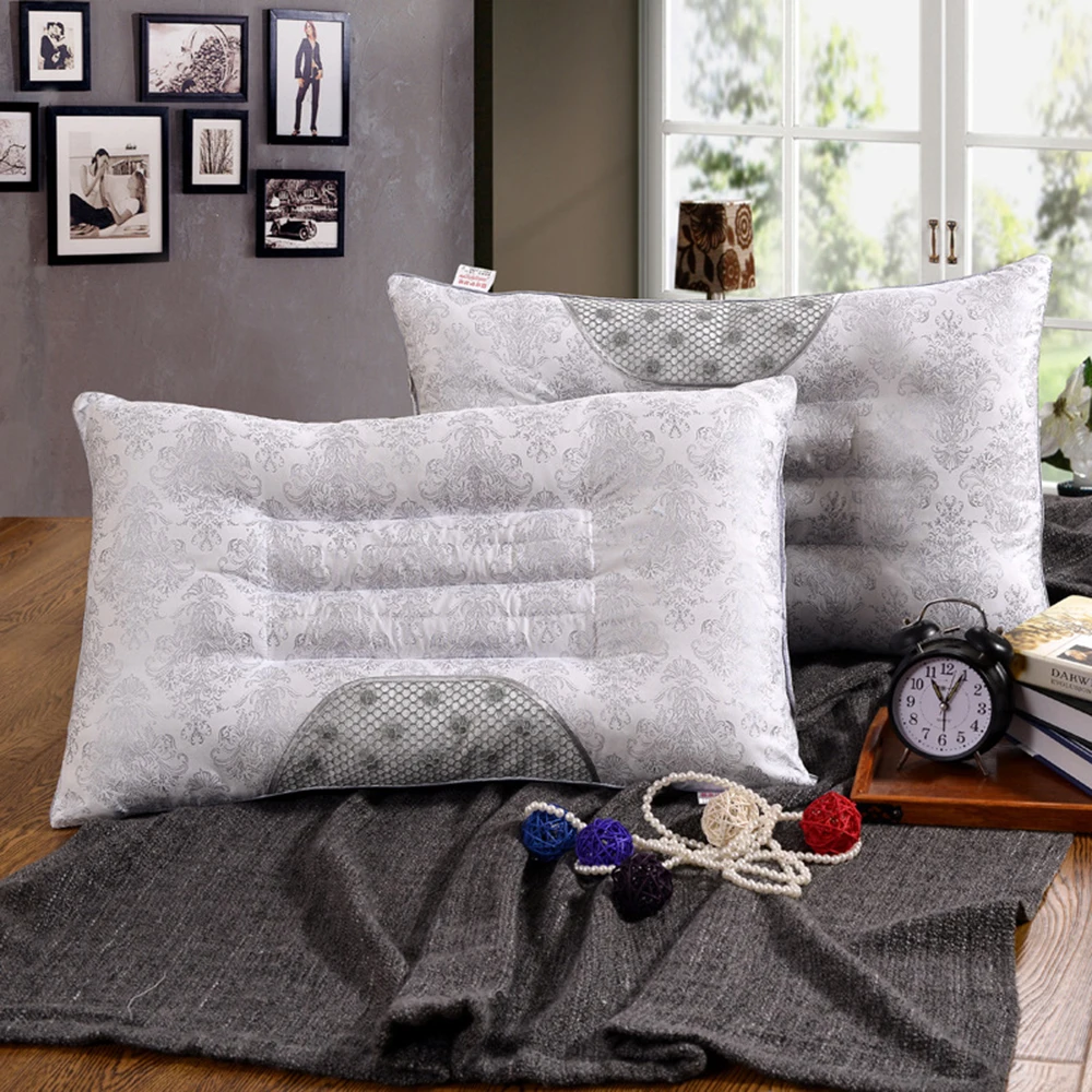 Дешевая Подушка для сна постельное белье мягкая удобная массажная подушка