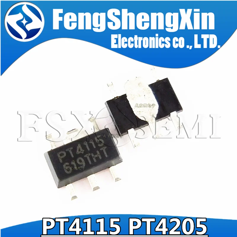 (10-20) шт/Лот PT4115 PT4115B89E PT4115-89E PT4205E89E PT4205 SOT89-5 светодиодный привод постоянного тока 4115