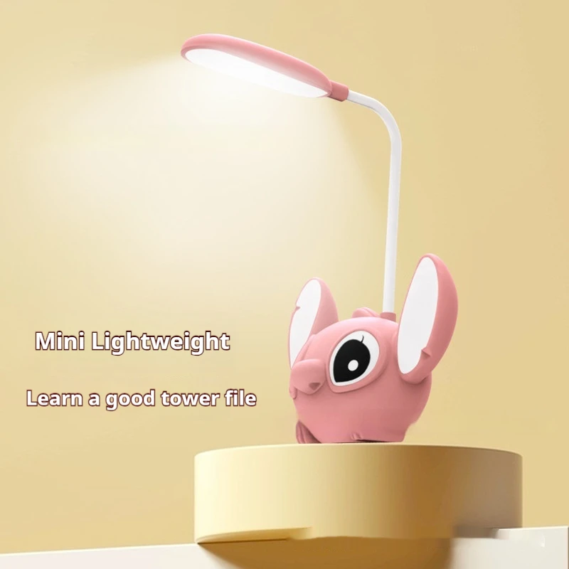 Светодиодная настольная лампа Disney Sitch с зарядкой через USB милый мультфильм