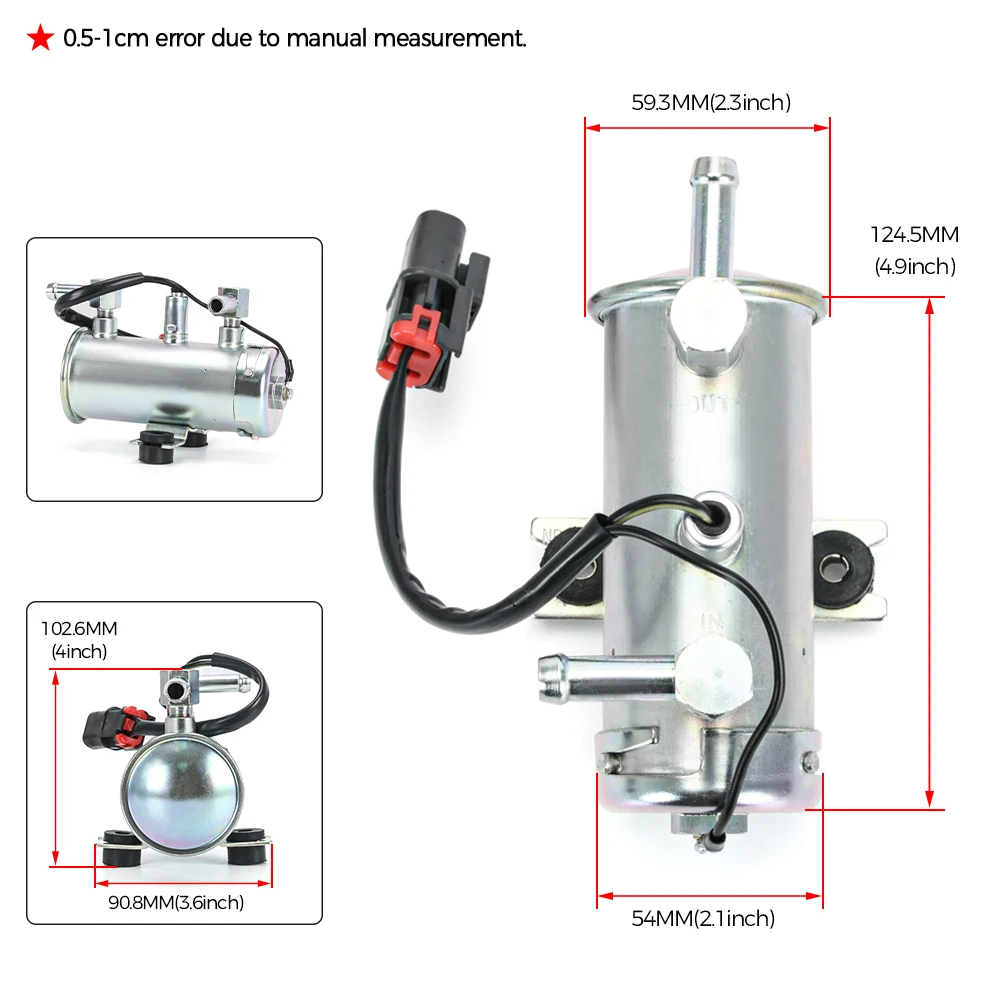 Электрический топливный насос 24 В 4645227 8-98009397-1 для экскаваторов Hitachi Mitsubishi Isuzu Engine