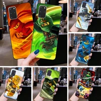 games legoes ninjagoes phone case for samsung galaxy s22 s21 plus ultra s20 fe s9 plus s10 5g lite 2020