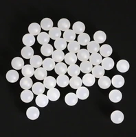 10mm 100pcs polypropylene pp sphere solid plastic balls for valves and low load bearings