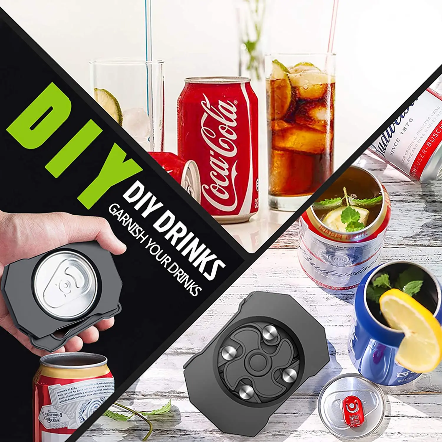 Консервный нож ручной безопасный консервный простой в применении из нержавеющей