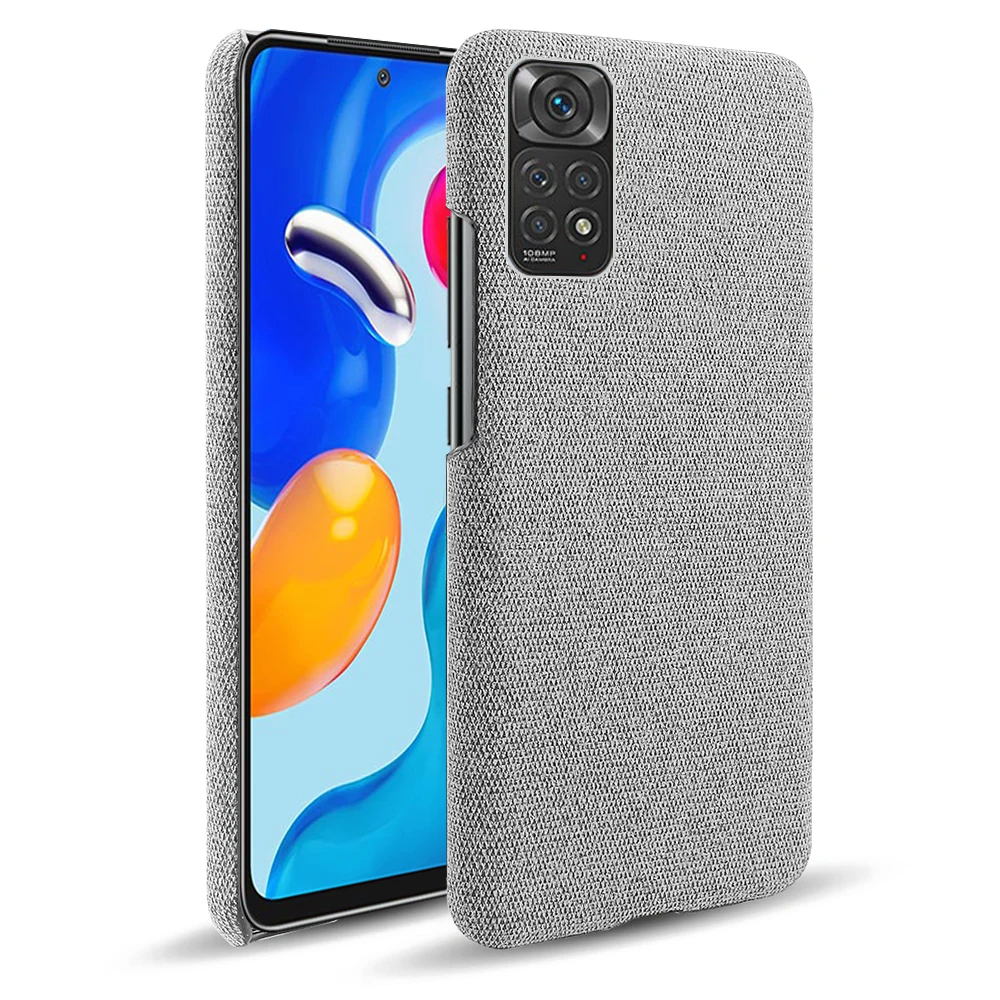 Чехол из роскошной ткани для Xiaomi Redmi Note 11 Глобальная версия Pro Plus 11S 10 10S 9 8 7 6 5 4 Funda.