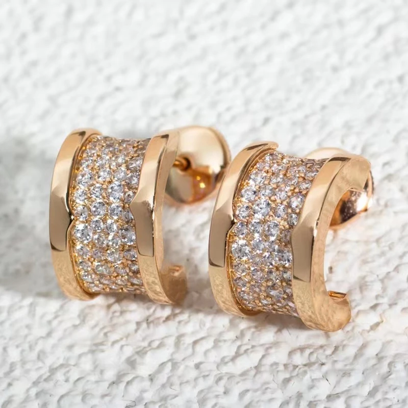 

Серьги в европейском и американском стиле с серебряным покрытием 925 пробы, маленькие серьги в виде варвара, уникальные женские модные брендовые ювелирные изделия в подарок