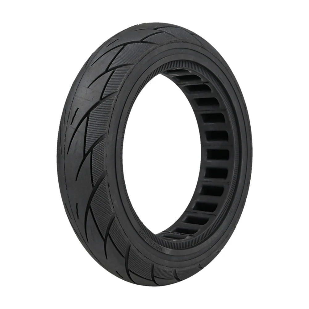 

Home Solid Tyre Scooter Rubber 10x2.125 Black Not Easy To Deform For Nine Bot Segway High Quality Material Practical