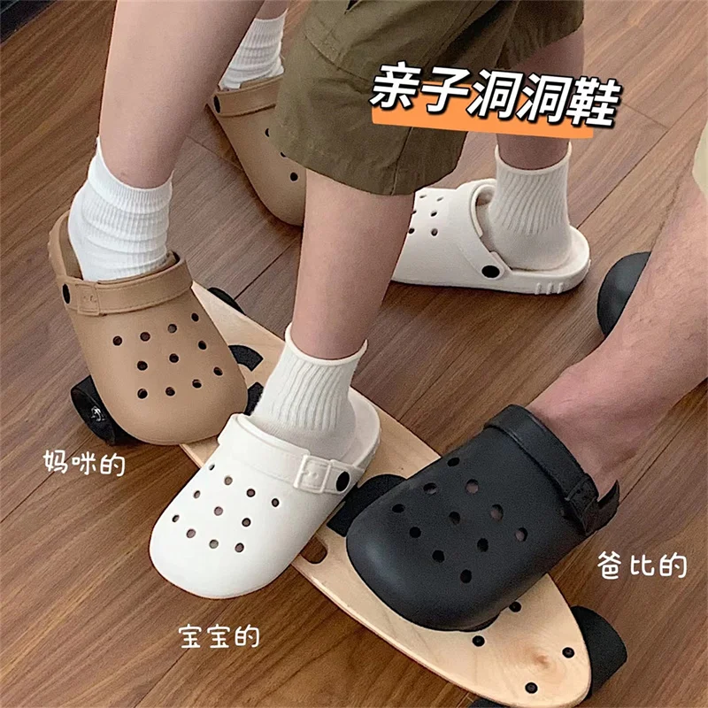 Summer Fashion Couples Designer Shoes Women College Slides EVA Quality Thick Slippers Lady Non-Slip Sandals Beach Garden Slipper