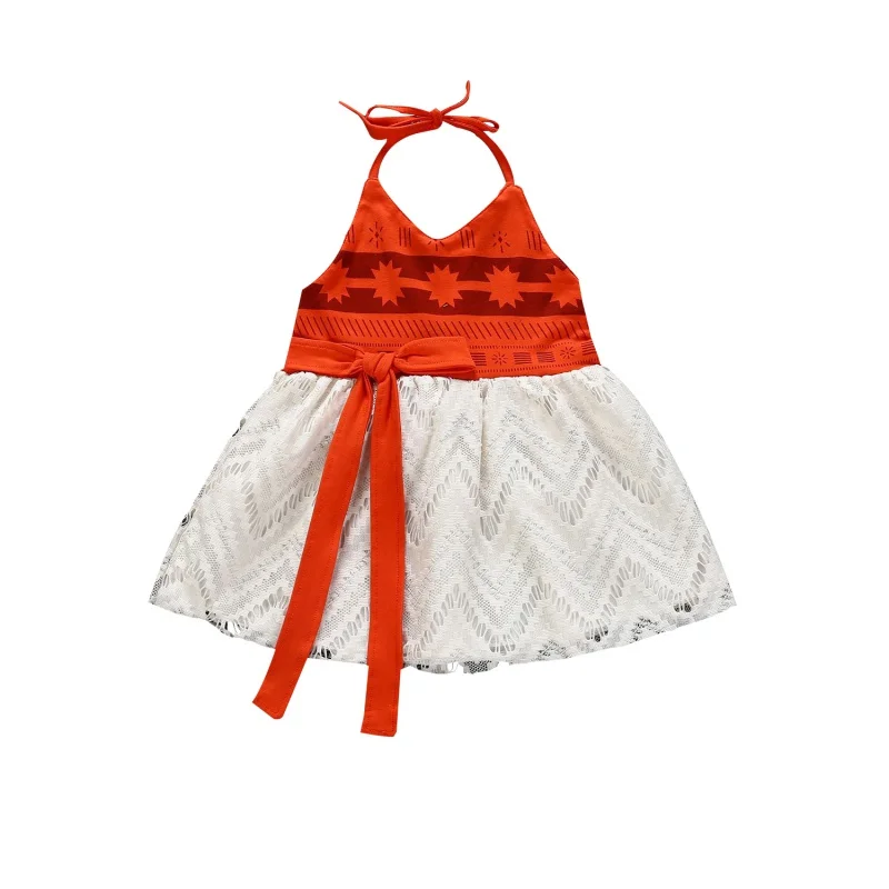 Moana Dress Costumes Cosplay Toddler girl dresses Anime Movie Moana Costume Halloween Costumes Gifts for Girl Dress For Girls images - 6