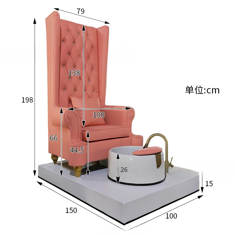 Складной портативный массажный Профессиональный шезлонг для салона красоты