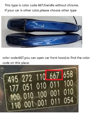 Бесключевой модуль доступа GO для Mercedes Benz A B GLB GLE GLA GLE GLS PKE бесключевые автомобильные аксессуары 2 ручки без хрома цветной код 667