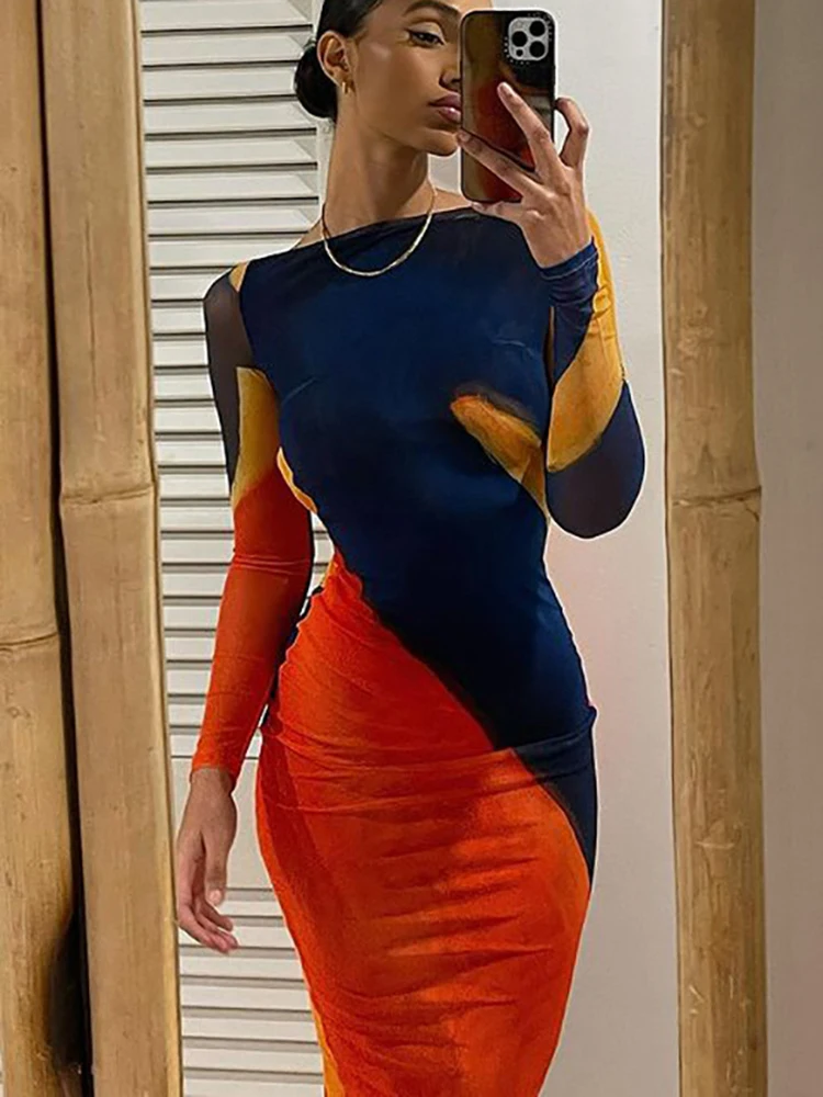 Сексуальное Платье макси с открытой спиной модное облегающее вечернее платье