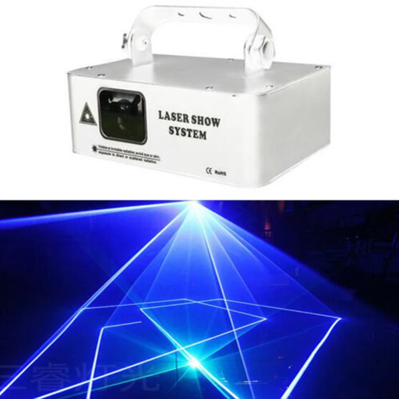 500mw RGB Stage Lighting New Laser Beam Line Scanner Projector DJ Disco Effect Dance Party Wedding Holiday Bar Club DMX Lights