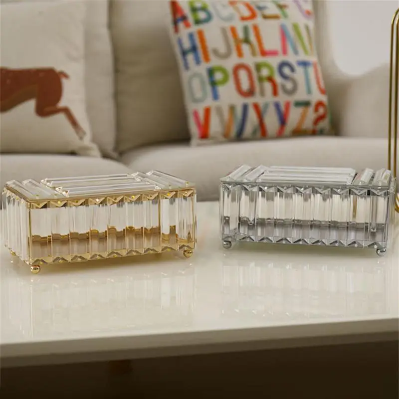 

Luxuriously Foam Cartonrectangle Tissue Box Home Storage Tissue Box Rectangle Paper Storage Container Elegant And Noble Handmade