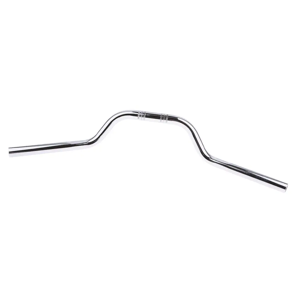 

1 Inch 25mm Bar Handlebars for Motorcycle Motorbike Dirt (Silver)
