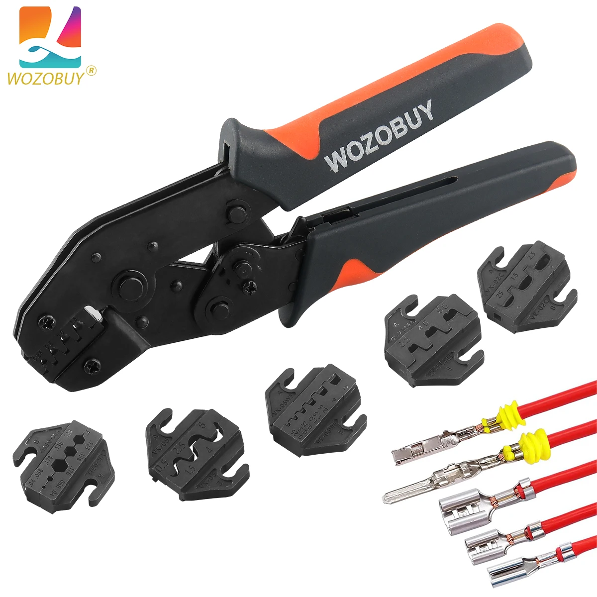

Плоскогубцы WOZOBUY SN-58B для обжима клемм