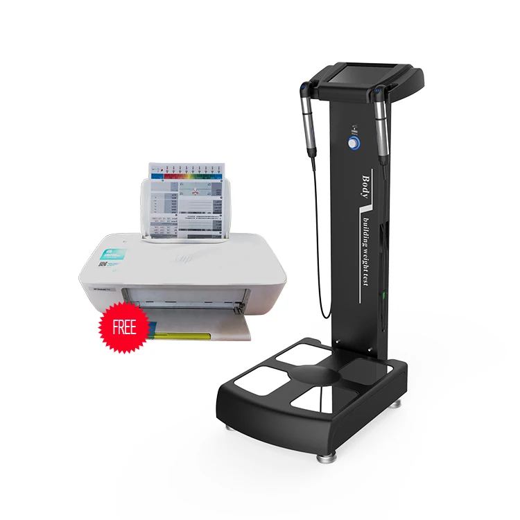 

magnetic resonance 3d body composition analyzer body fat analyzes machine full body health analyzer scale with printer