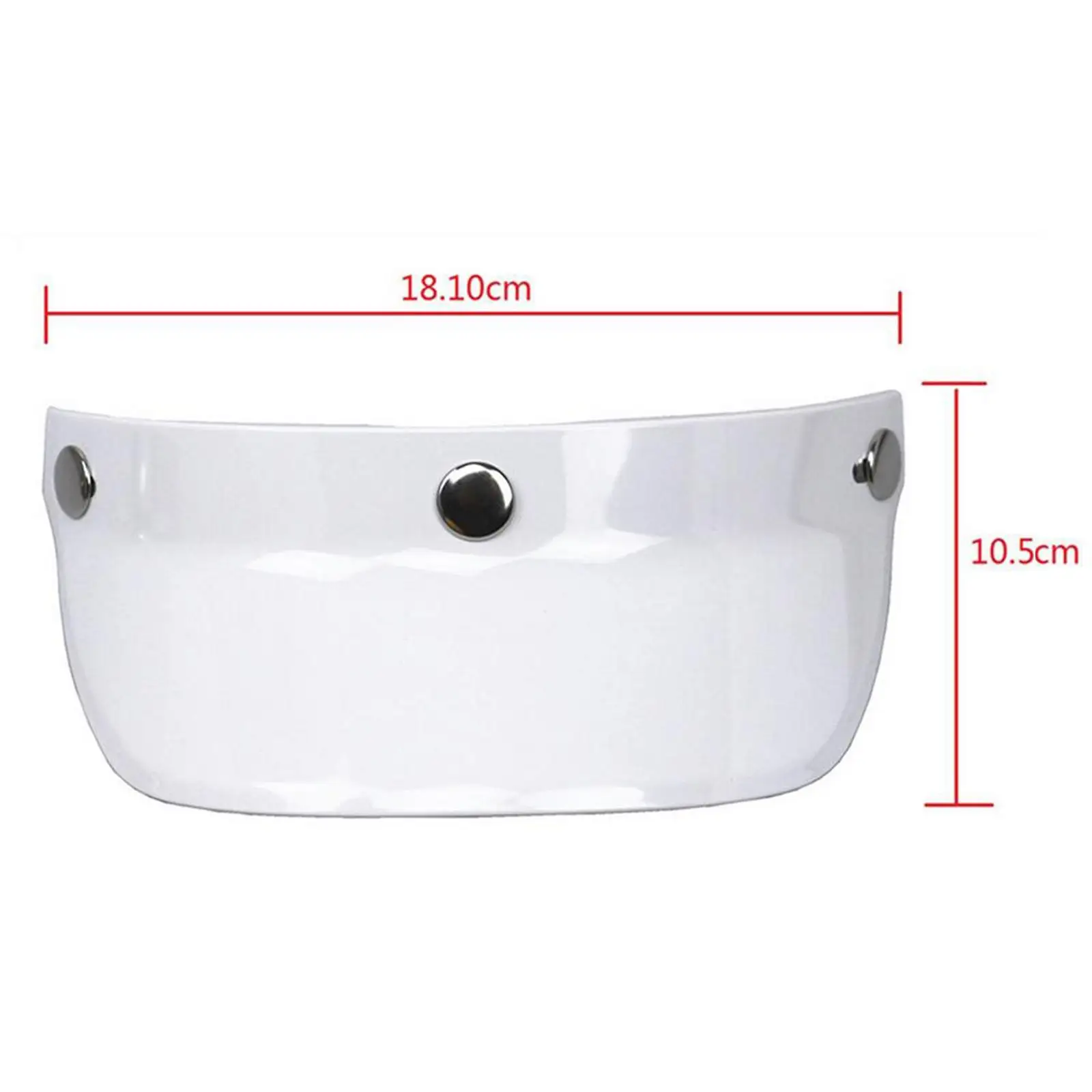 

Motorcycle Peak with 3 -resistant for 3/4 s