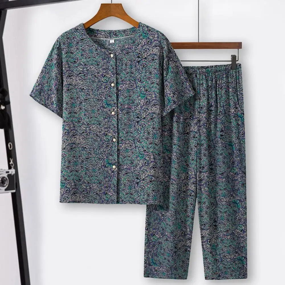 

Женская блузка с рукавом три четверти и принтом, размеры до 5XL