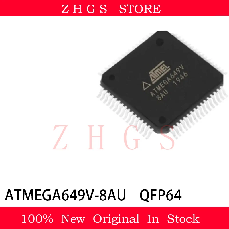 

5PCS ATMEGA649V-8AU ATMEGA649V 8AU QFP-64 IC CHIP, новый запас