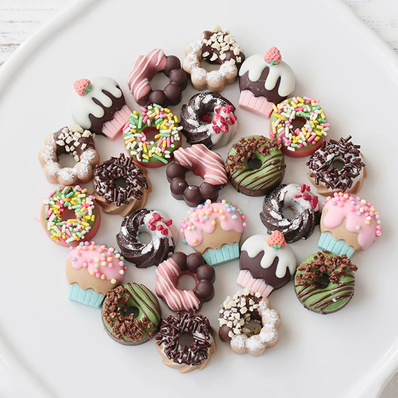 

Silicone Chocolate Mold Soft Candy Ice Cookie Fondant Molds Paper Cup Cake Candy Donut DIY Complementary Food Baking Accessories