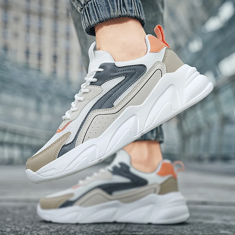 Oversize Ultralight Jogging Sports Shoes Men All-match Sneakers for Men Running Shoes Summer Leisure Walking Shoes Male Footwear