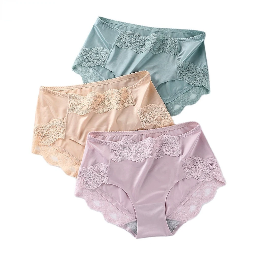 

Женские кружевные трусики, дышащее бесшовное нижнее белье с цветочным принтом, модель P440, 2022