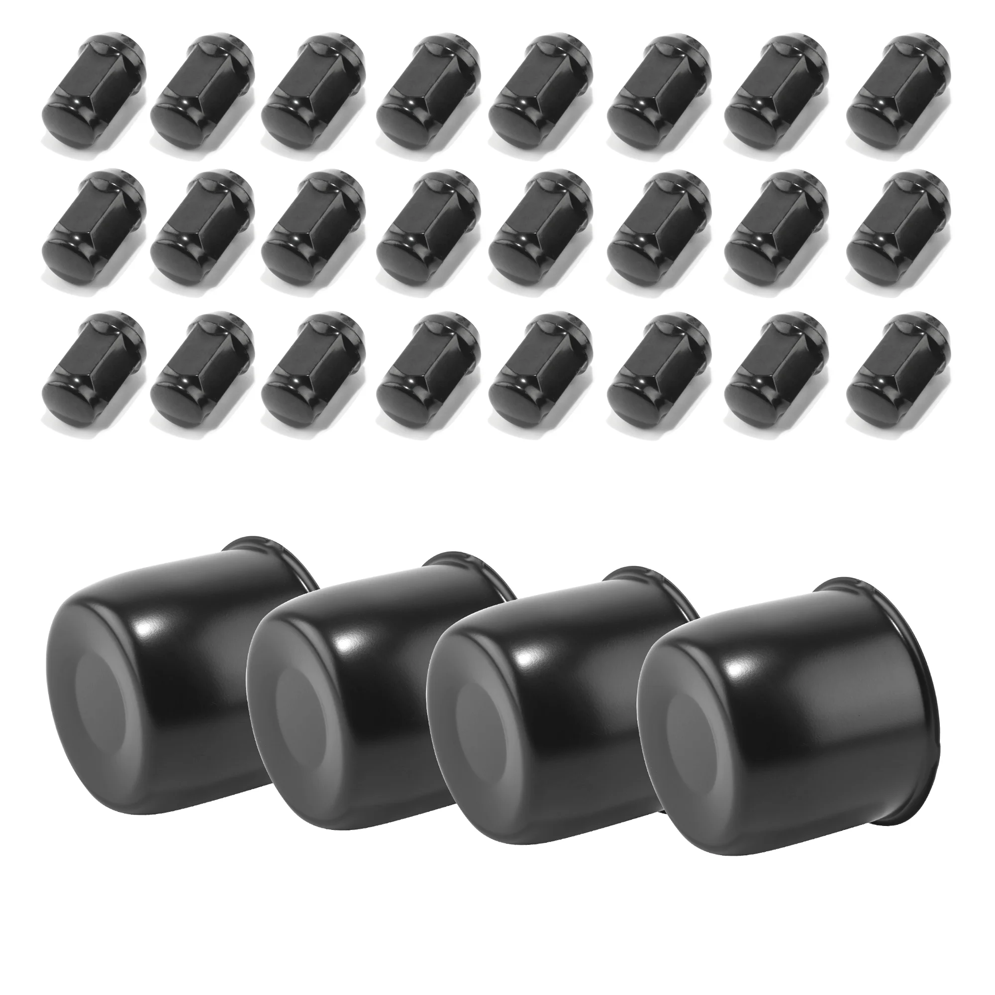 Rheedal 2/4 шт. 4 25 дюйма центральные колпачки с нажимом + 12/24 1/2-20 наконечников нажимным