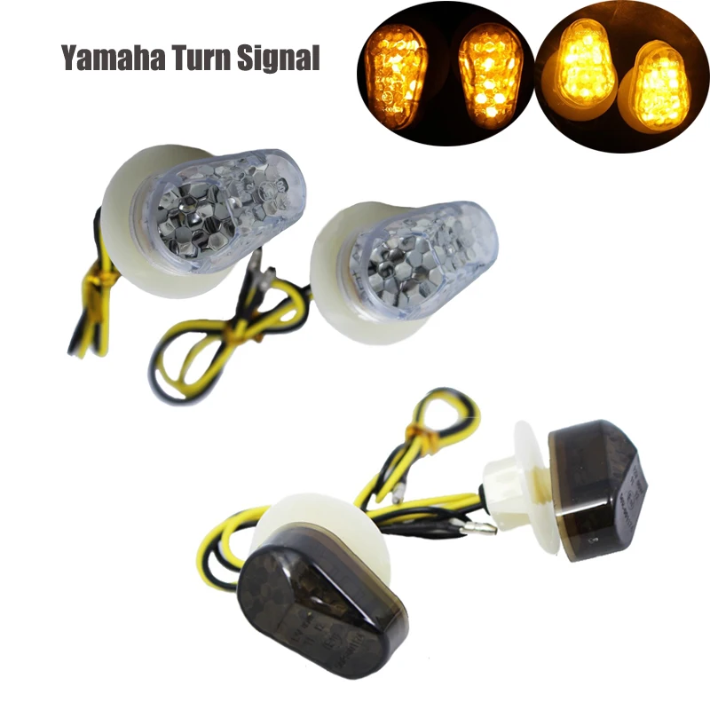 

Motorcycle Blinker LED Turn Signal Light For Yamaha YZF R1 R6 YZF R6S FZ1S FZ6S FAZER600 1000 Indicator Flasher Corner Lamp
