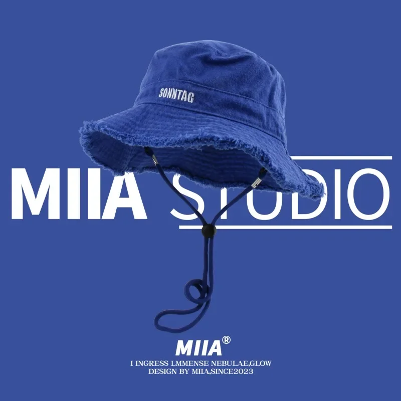 Панама с завязками женская нишевая в японском стиле универсальная маленькая